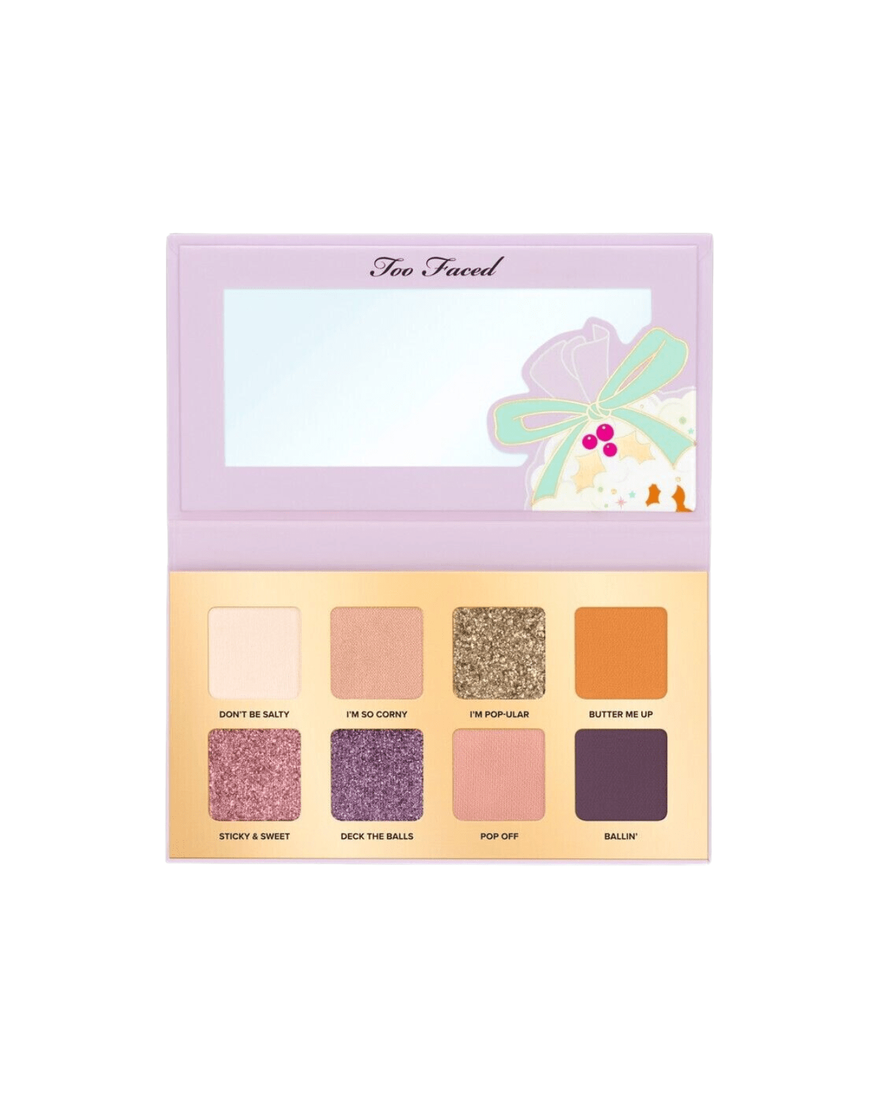 Too Faced Holidays 2023 Popcorn Balls Mini Eyeshadow Eye Palette