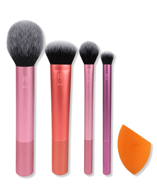 Real Techniques Everyday Essentials Makeup Brush &amp; Sponge Set