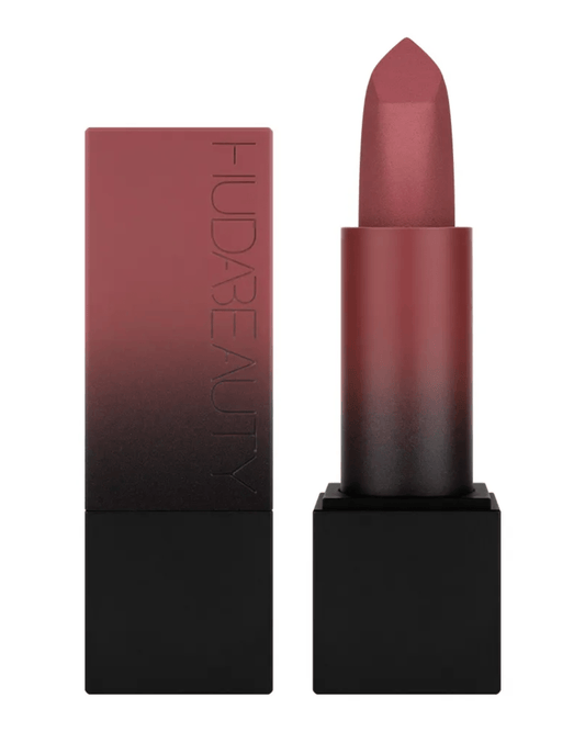 HUDA BEAUTY Power Bullet Matte Lipstick -Code Pay Day [A dynamic rosy mauve (cool toned)] (Weight: 3g)