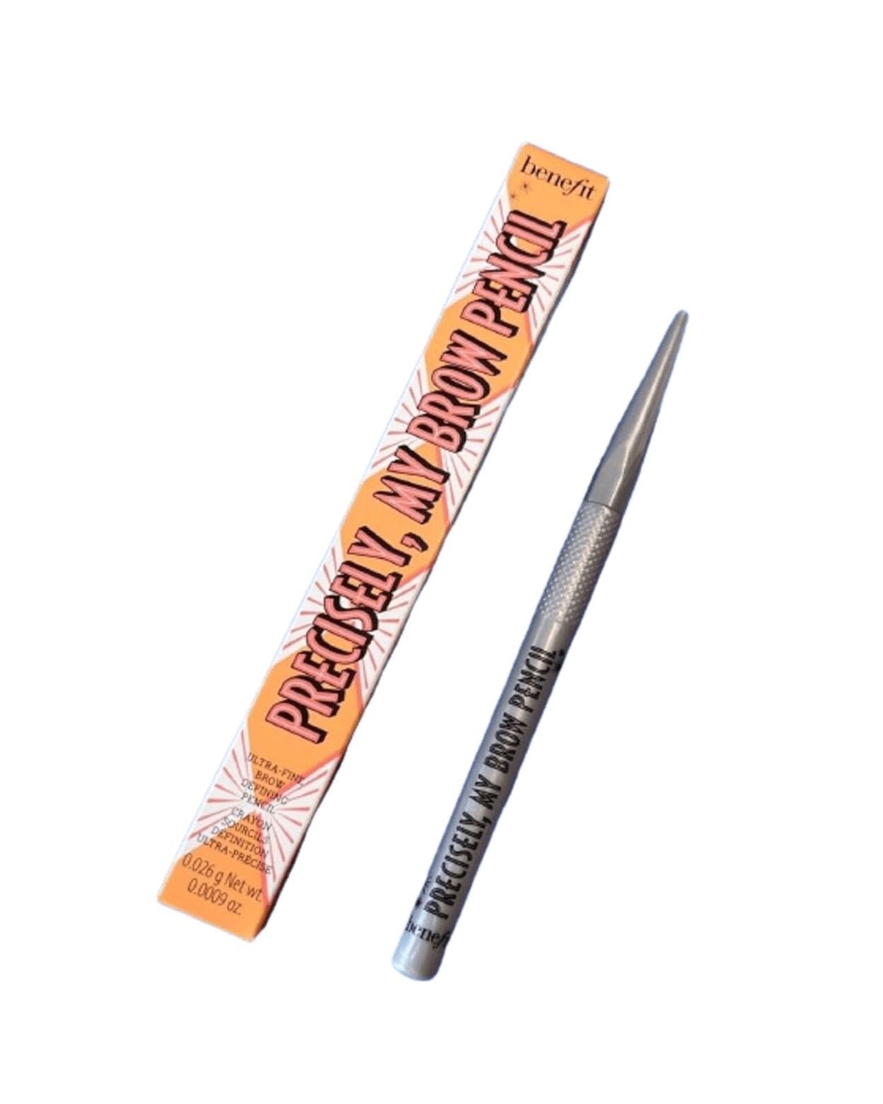 Benefit Cosmetics Precisely, My Brow Pencil Waterproof Eyebrow Definer Sample Size | Code: 3 Warm Light Brown | (Size:0.026g)