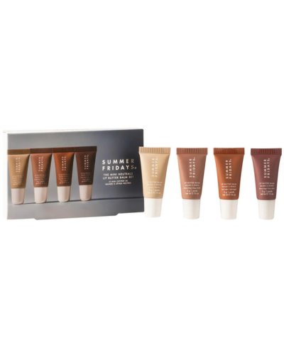 Summer Fridays The Mini Neutrals Lip Butter Balm Set