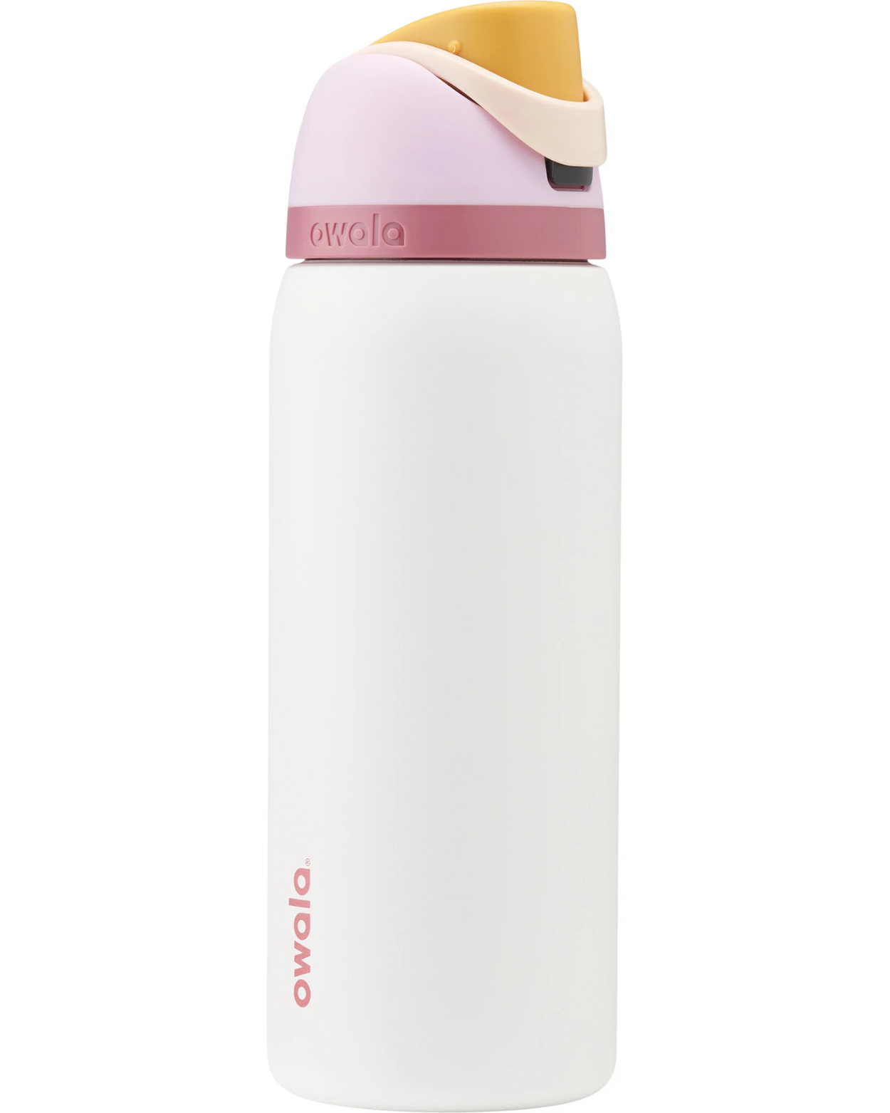 Owala 32 oz. FreeSip Stainless Steel Water Bottle in Blushing Ballerina