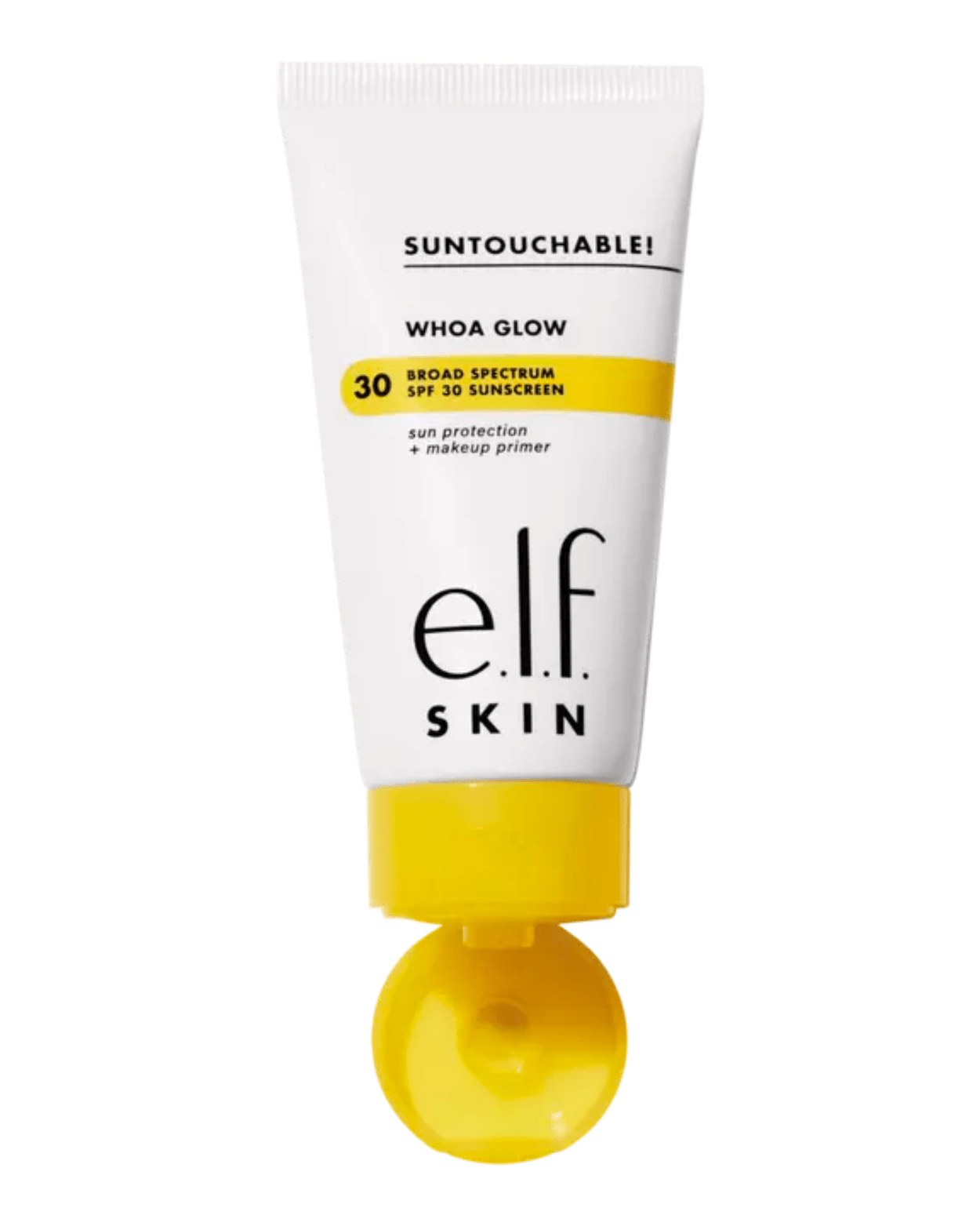 e.l.f. Cosmetics Suntouchable! Whoa Glow Broad Spectrum SPF 30 Sunscreen 1.69 oz Sunbeam (sheer peach shimmer)