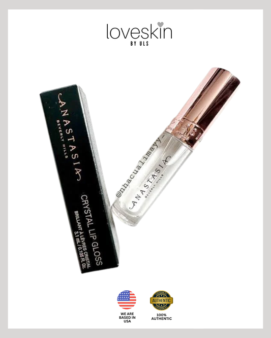 Anastasia Beverly Hills, Crystal Lip Gloss |Shade Glass| (Size: 3.1ml)