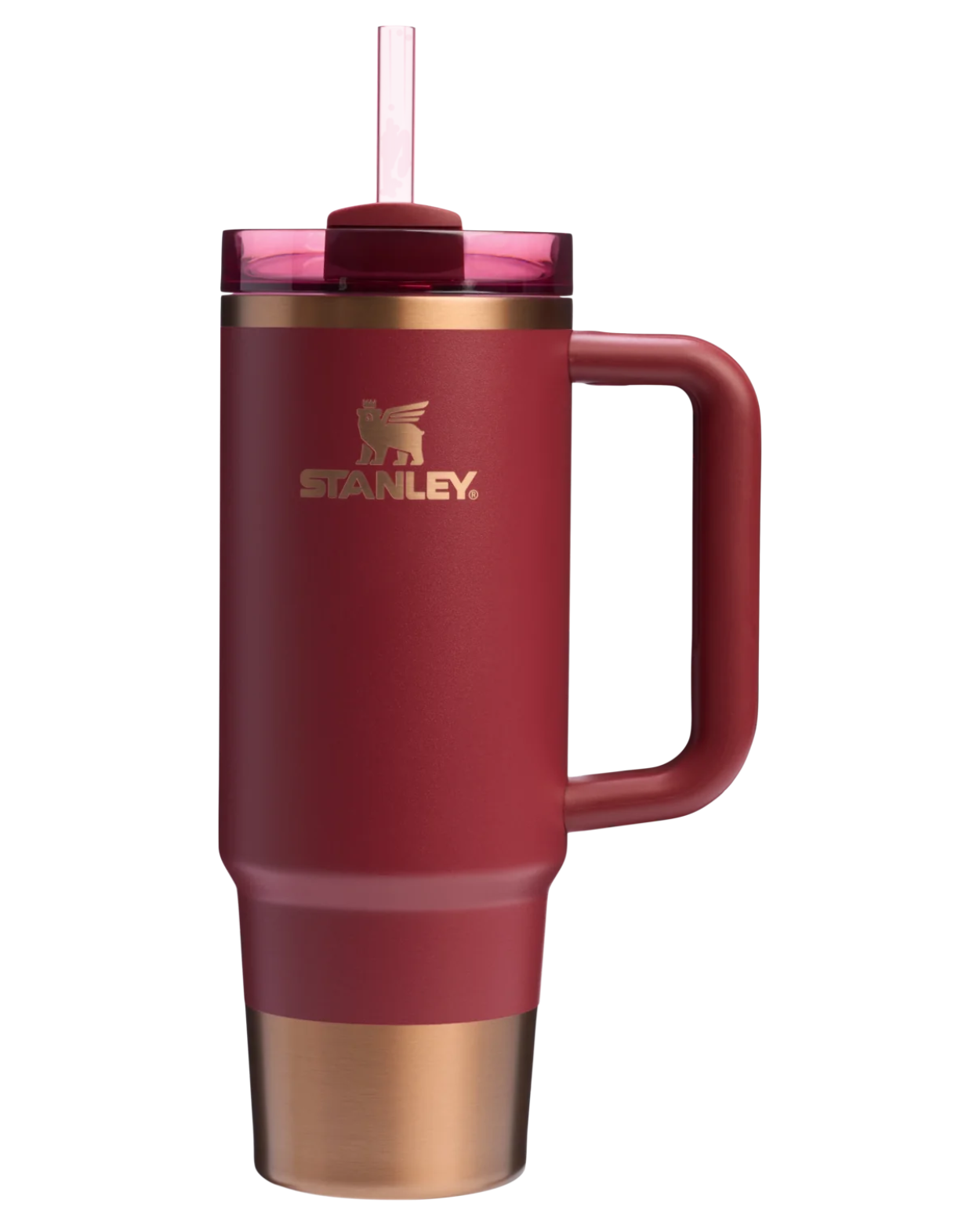 Stanley The Holiday Quencher H2.O FlowState™ Tumbler in Gilded Pomegranate