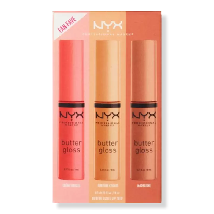 NYX Butter Gloss Lip Gloss Trio