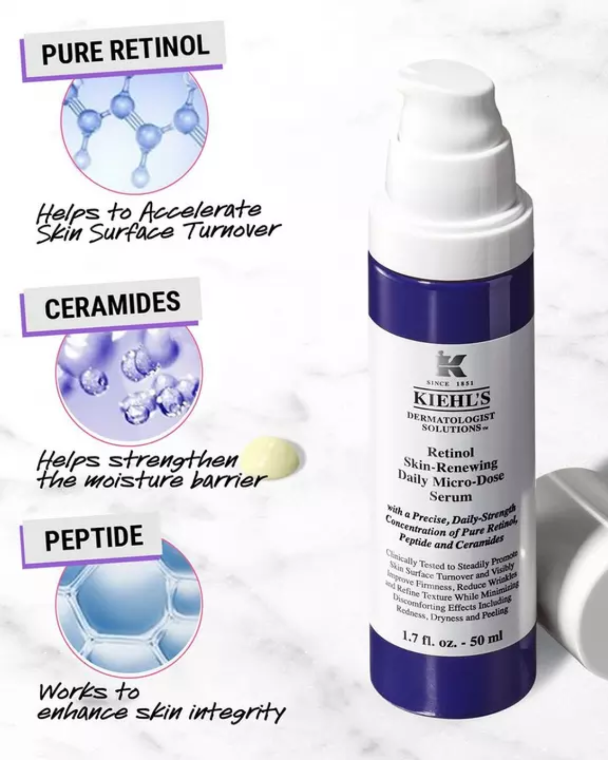 Kiehl's Since 1851 Micro-Dose Anti-Aging Retinol Serum (Size: 30ml)