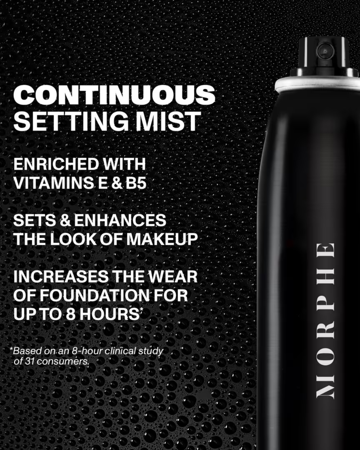 Morphe Mini Continuous Setting Mist (Size: 1.3 oz)