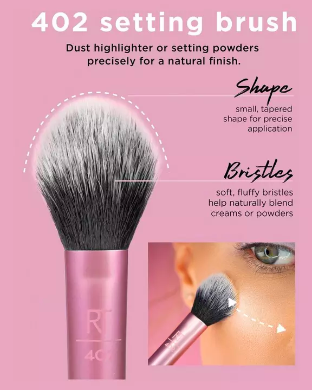 Real Techniques Everyday Essentials Makeup Brush &amp; Sponge Set