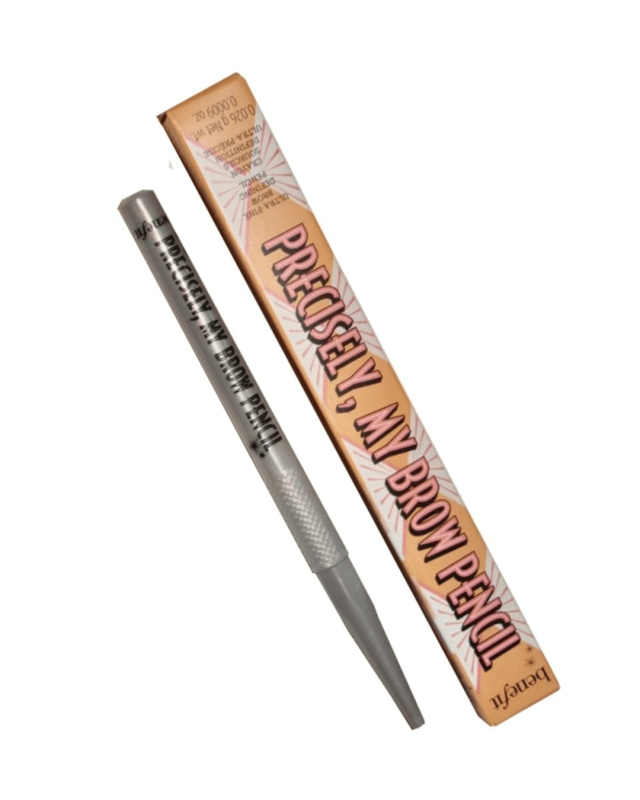 Benefit Cosmetics Precisely, My Brow Pencil Waterproof Eyebrow Definer Sample Size | Code: 3 Warm Light Brown | (Size:0.026g)