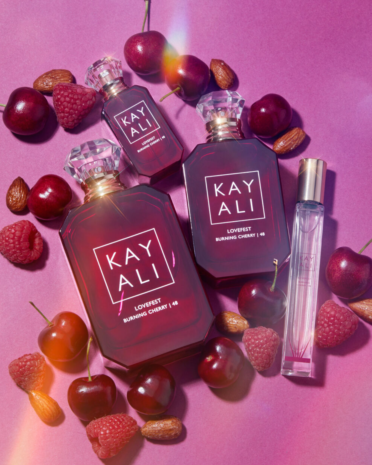 Kayali Lovefest Burning Cherry | 48 (100ML / 3.4 FL.OZ)