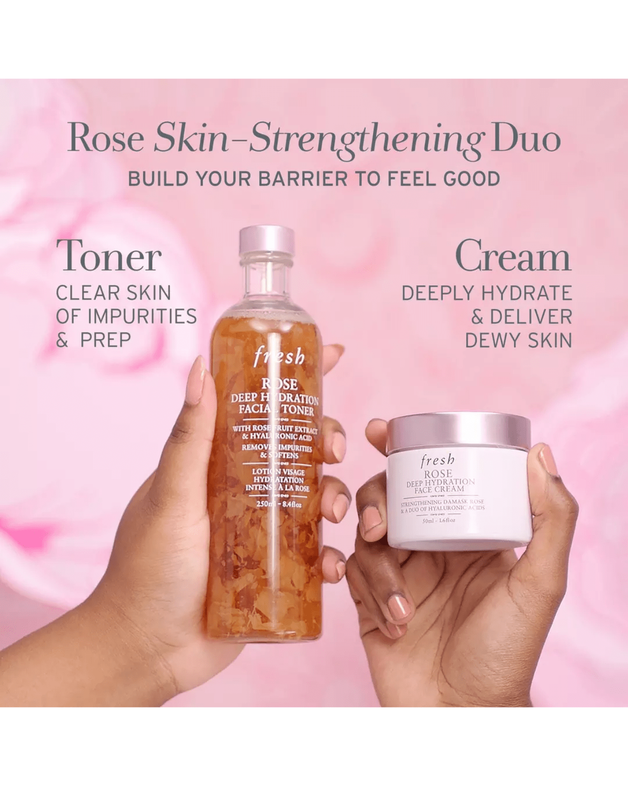 fresh Rose Deep Hydration Face Cream (Size: 1.6 oz)