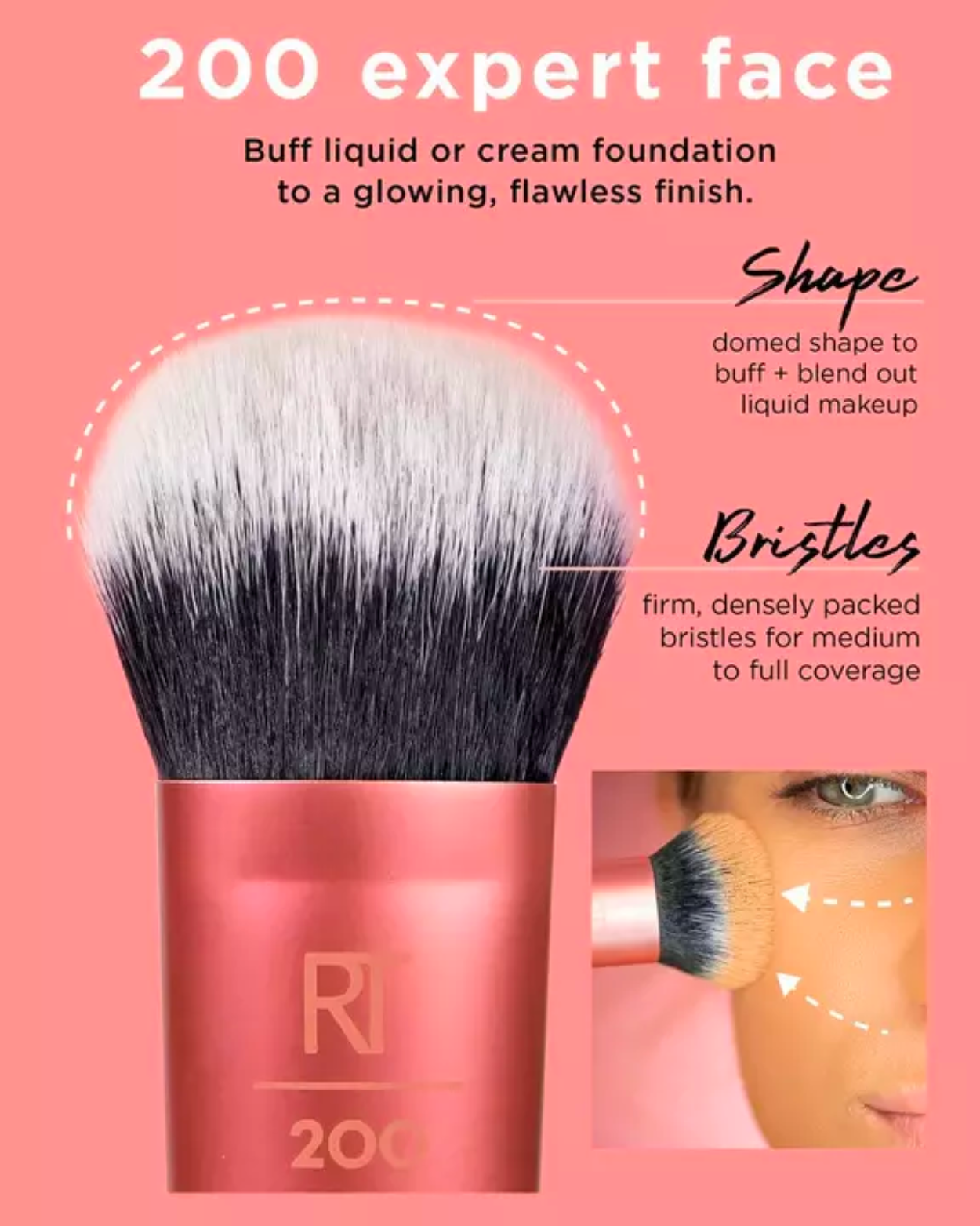 Real Techniques Everyday Essentials Makeup Brush &amp; Sponge Set