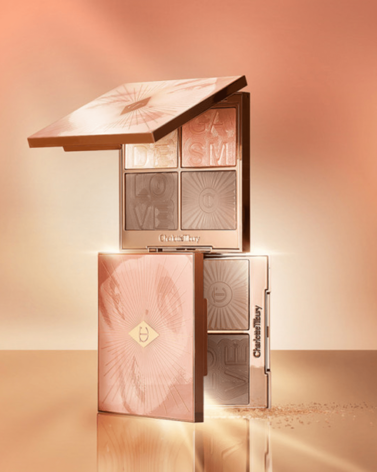 CHARLOTTE TILBURY NUDEGASM FACE PALETTE FACE PALETTE (Weight: 4 x 3.8G)