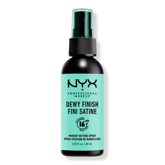 NYX Dewy Finish Long Lasting Makeup Setting Spray Vegan Formula