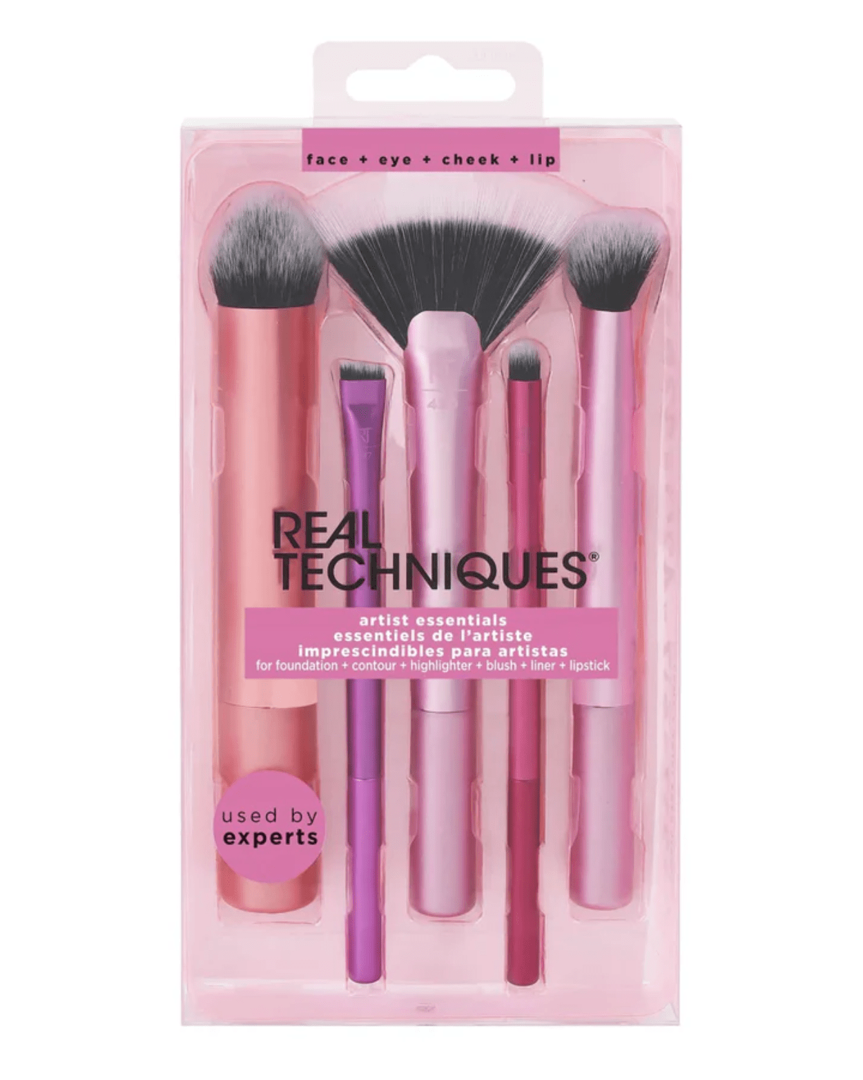 REAL TECHNIQUES Artist Essentials Makeup Brush Set