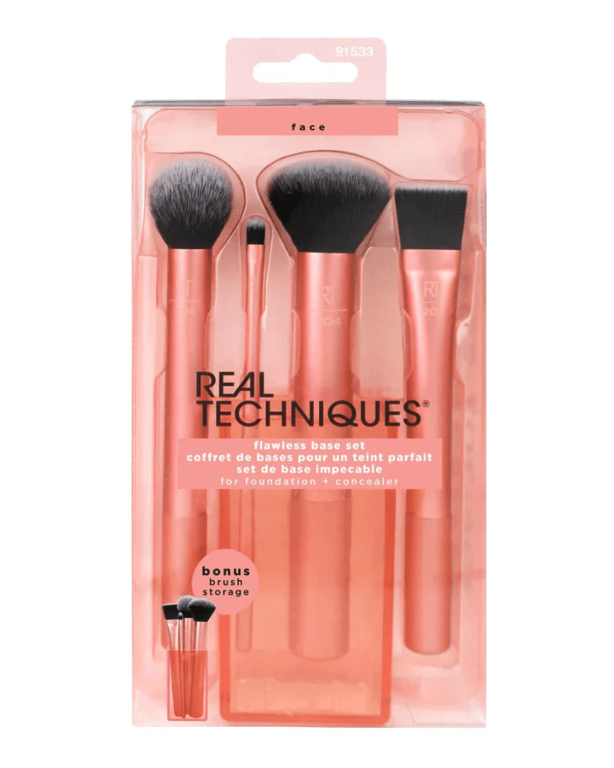 Real Techniques Flawless Base Makeup Brush Kit