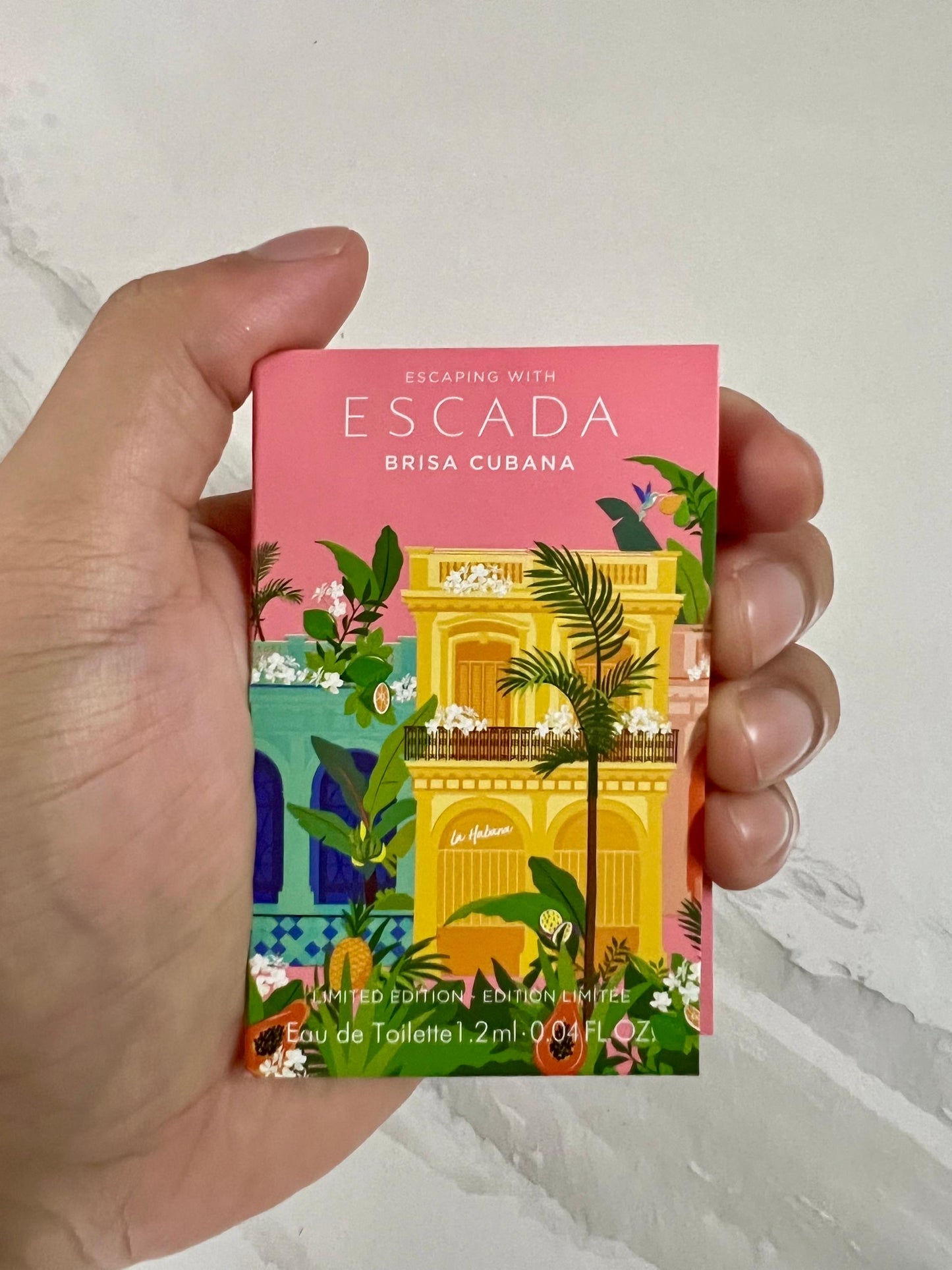 Brisa Cubana Escada Limited Edition EDT 1.2ml