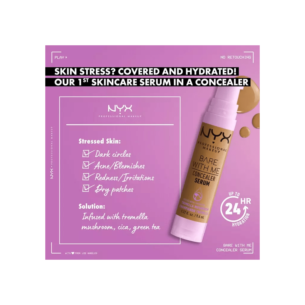 NYX Bare With Me Hydrating Face &amp; Body Concealer Serum