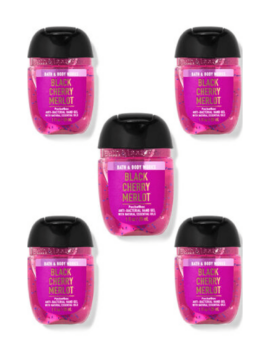 [Ready Stock] BBW Black Cherry Merlot PocketBac Hand Sanitizers 1 fl oz / 29 mL Each
