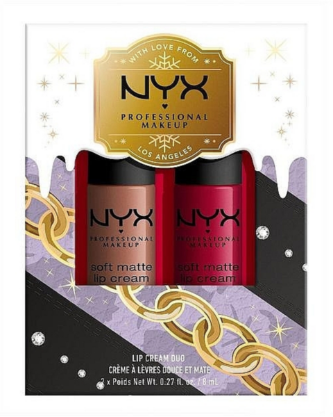 NYX Professional Makeup Soft Matte Lip Cream Duo Gift Set