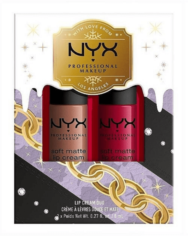 NYX Professional Makeup Soft Matte Lip Cream Duo Gift Set