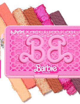 NYX X Barbie Mini Palette with Mini Butter Gloss