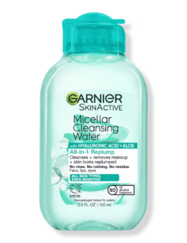 Garnier SkinActive Micellar Replumping Hyaluronic Acid Micellar Water (Size: 3.4 oz)