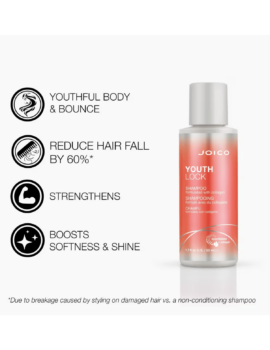 Joico YouthLock Shampoo Formulated With Collagen (Size: 50ml)