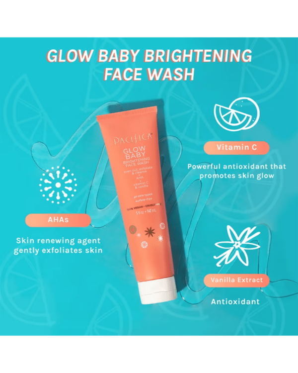 Pacifica Glow Baby Brightening Face Wash (Size: 40ml)